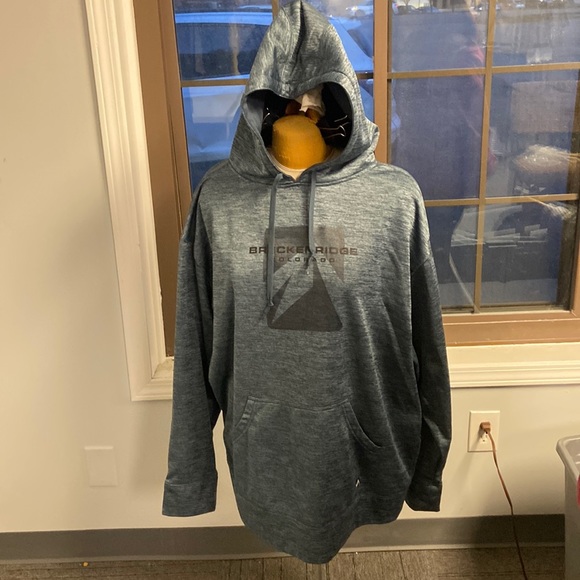 Outfitter Trading Other - Outfitter Trading 2XL Breckinridge Colorado Blue & Black Pullover Hoodie